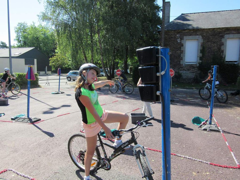 Passation du permis vélo pour les CM1-CM2