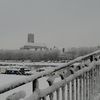 Auxerre sous la neige