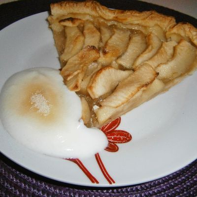 Tarte Pommes Rhubarbe