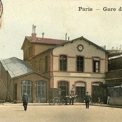 Paris petite ceinture Gare d'Auteuil