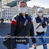 #FlashBack (10/04/2020) 👉 #COVID19 #Masques Obligatoires 72% des français veulent le port obligatoire, une info que les médias se gardent bien de donner 😊 (humour noir) - Cinq mois après, rien n'a vraiment changé. Le masque obligatoire, c'est selon (14/08/2020) - Jean Rossignol