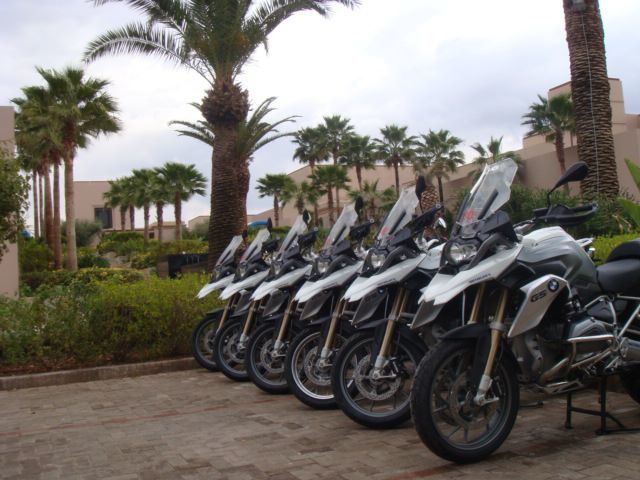 photos de présentation de la R1200GS LC à Marrakech, by Bmw moto Challenge One (Agen)