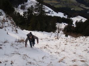 Roc des Boeufs (depuis Bellecombe en Bauges) 