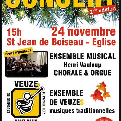 Concert de Noël à Saint-Jean-de-Boiseau