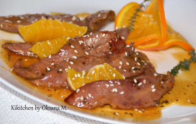 Duck Aiguillettes (sliced duck fillet) 