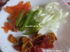 Œufs cocotte au poivron et tomates séchées