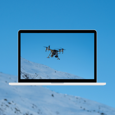 Les drones au service de la station de ski de Val Thorens
