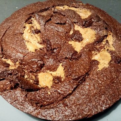 Brownie au beurre de cacahuète de Laurent Mariotte