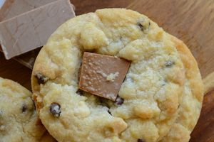 Cookies au chocolat et à la pralinoise