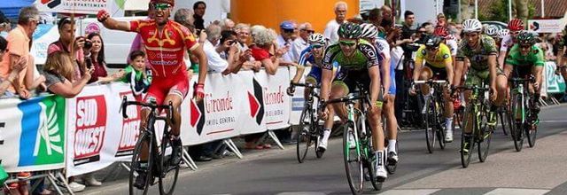 Tour de Gironde International  : OCCITANE GAGNANTE avec Stéphane  POUILHES