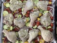 Poulet rôti à la grecque