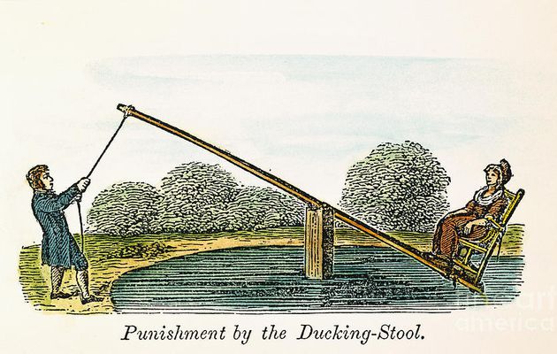 The ducking stool