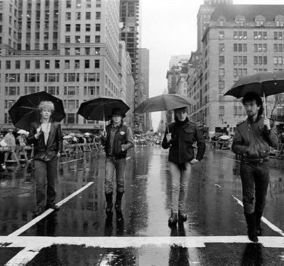  U2 à New York lors du défilé de la St Patrick 1982