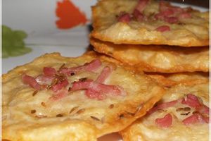 Tuiles Comté, Lardons ... Du Croustillant comme on aime