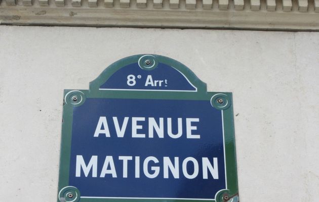 Avenue MATIGNON - 8eme