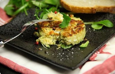 Galettes de courgette et féta