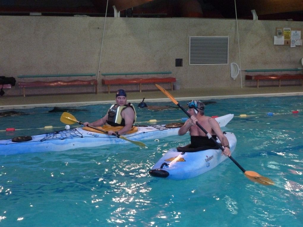 Séance d'entraînement en piscine du dimanche 9 janvier 2011