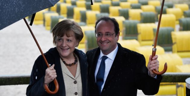Hollande et Merkel