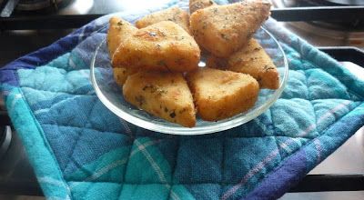 Queso frito al orégano