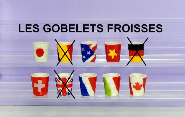 Recherches  : Les gobelets froissés