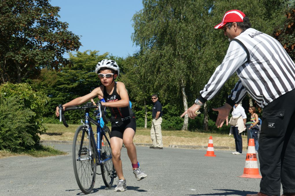 pour le retour du triathlon à La Roche, les jeunes ont répondu "présents"