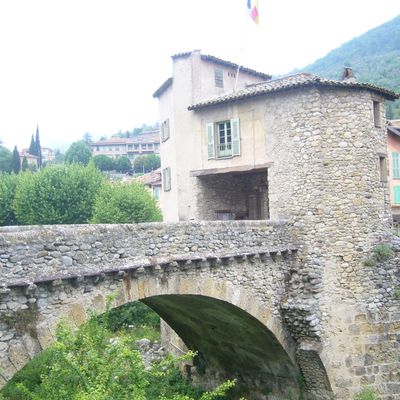 le pont vieux de Sospel (Alpes maritimes)