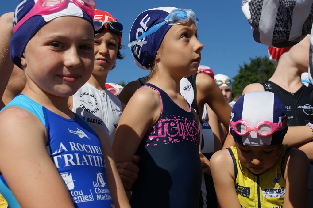 pour le retour du triathlon à La Roche, les jeunes ont répondu "présents"