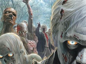 Une affiche ''bande déssinée'' et un poster pour la quetrième saison de "The Walking Dead" diffusée en octobre aux USA.