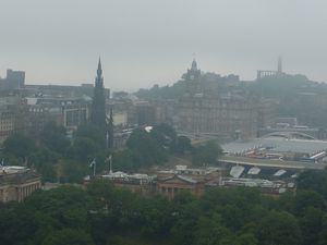 Edinburgh vue du château / Vistas de Edinburgh desde el castillo