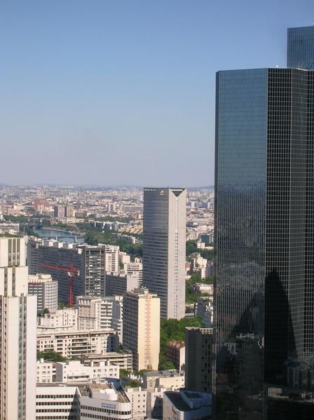 Photos panoramiques depuis le toit de la Grande Arche