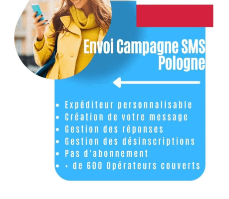 Envoi Campagne SMS Pologne