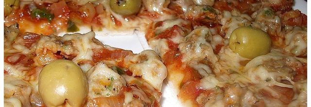 Pizza Poireaux et Viande Hachée