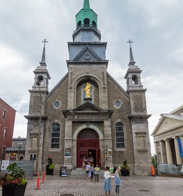 Montréal : Chapelle Notre-Dame-de-Bonsecours
