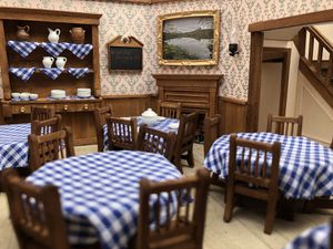 Le restaurant de Nellie Oleson (maquette) - Nellie's restaurant (model)