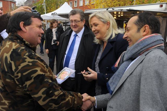 Marine Le Pen était sur le Marché de Beauvais samedi dernier !