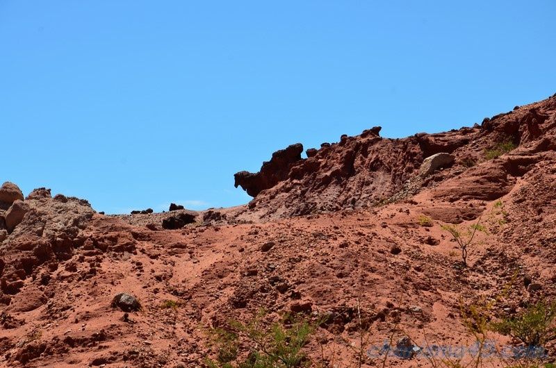 Quebrada de las Conchas - Los Colorados, Argentine en camping-car