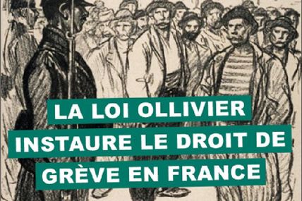 25 mai 1864 : la loi Ollivier instaure le droit de grève en France.