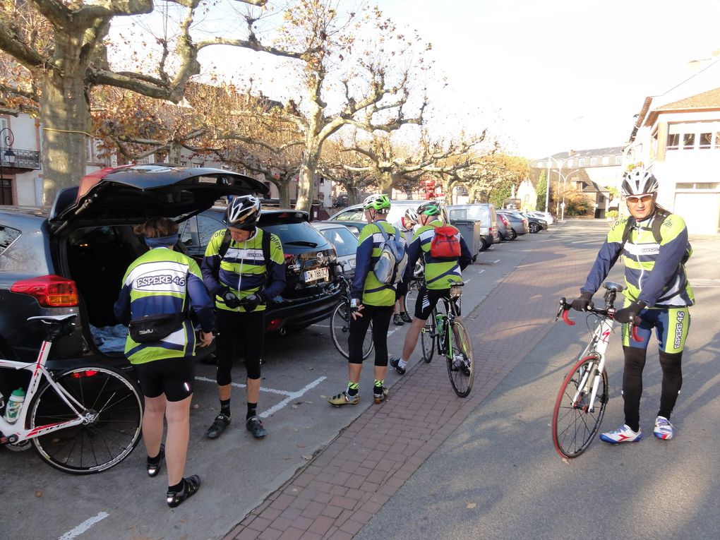 L'AS Espère Cyclo dans le Rougier de Marcillac-Vallon