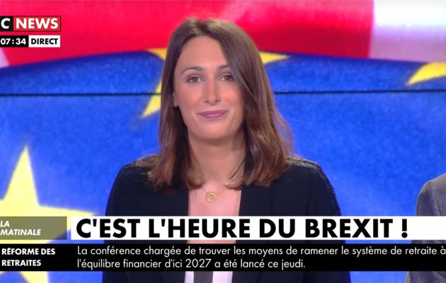 Virginie Ramel La Matinale CNews le 31.01.2020