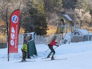 Ski made in Chartreuse à La Diat le 04/01/17