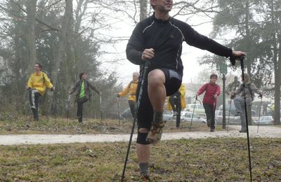 Entraînement à la marche nordique