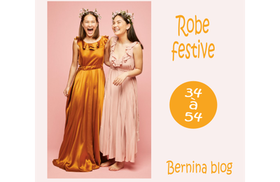 Robe festive - Bernina blog