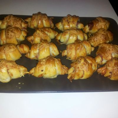 croissants fait avec la croissants party tupp