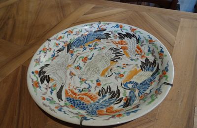 Plat Japon Porcelaine début XX S