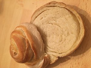 Pain tourbillon à l'huile d'olive, recette au thermomix.