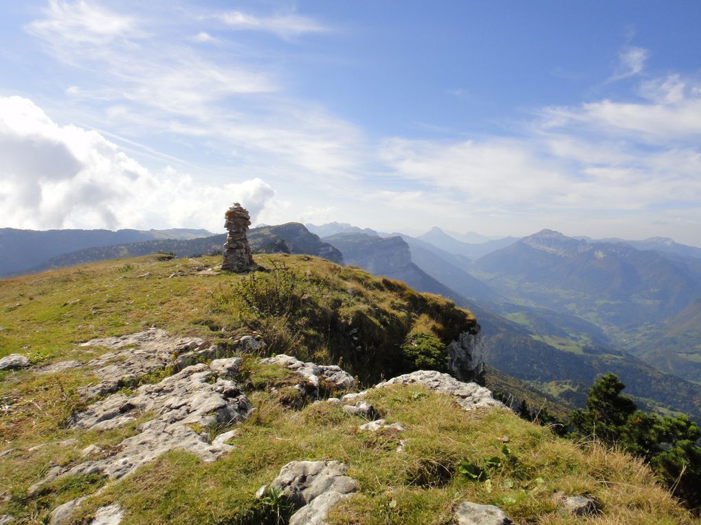 Mont Granier (1933m), depuis Bellecombe, par la Balme à Colon