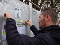 Panneaux d'affichage : les candidats en action !