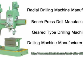 Radial Drill Machine Manufacturer India