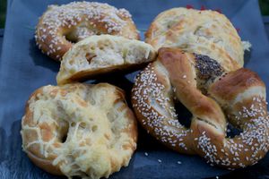 Bretzels au levain