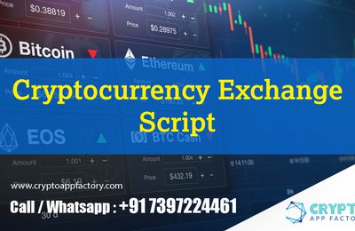 Cryptocurrency Exchange Script-Crypto App Factory 